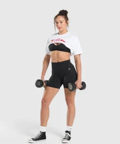 DAMES Gymshark T-shirts*I Love Squats Graphic Oversized Tee
