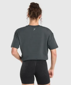 DAMES Gymshark T-shirts*I Love Squats Graphic Oversized Tee