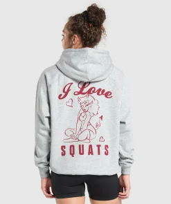 DAMES Gymshark Hoodies & Truien*I Love Squats Hoodie