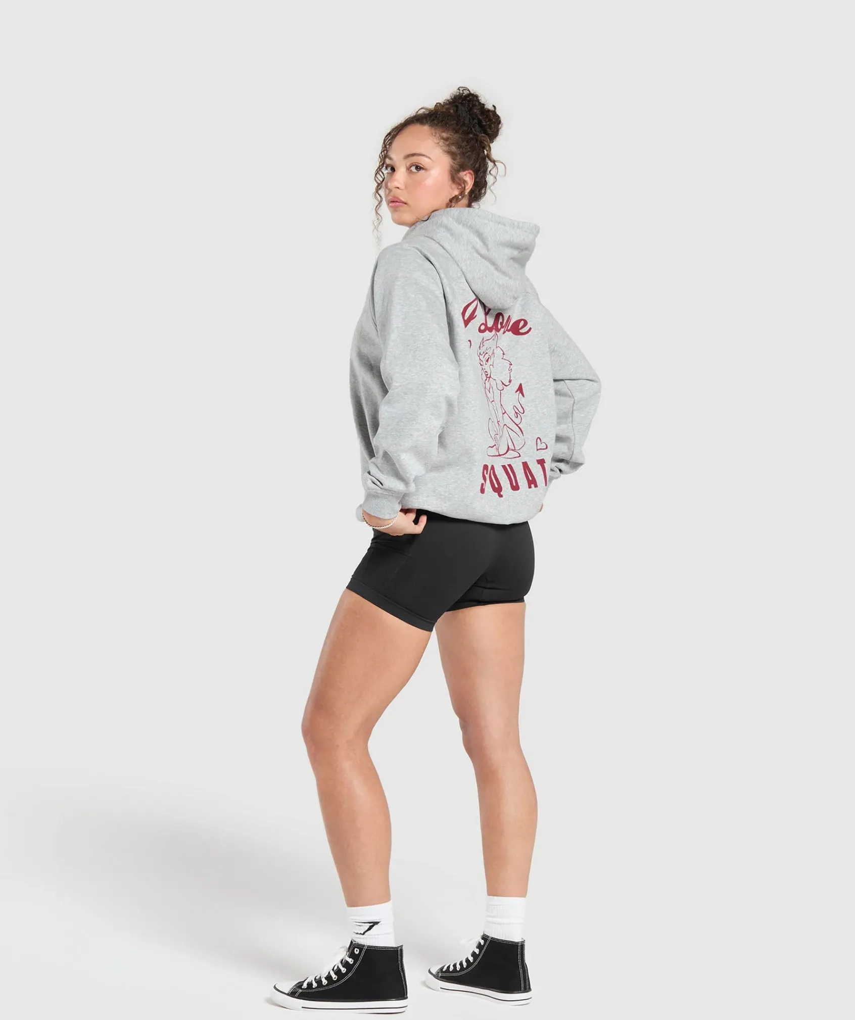 DAMES Gymshark Hoodies & Truien*I Love Squats Hoodie