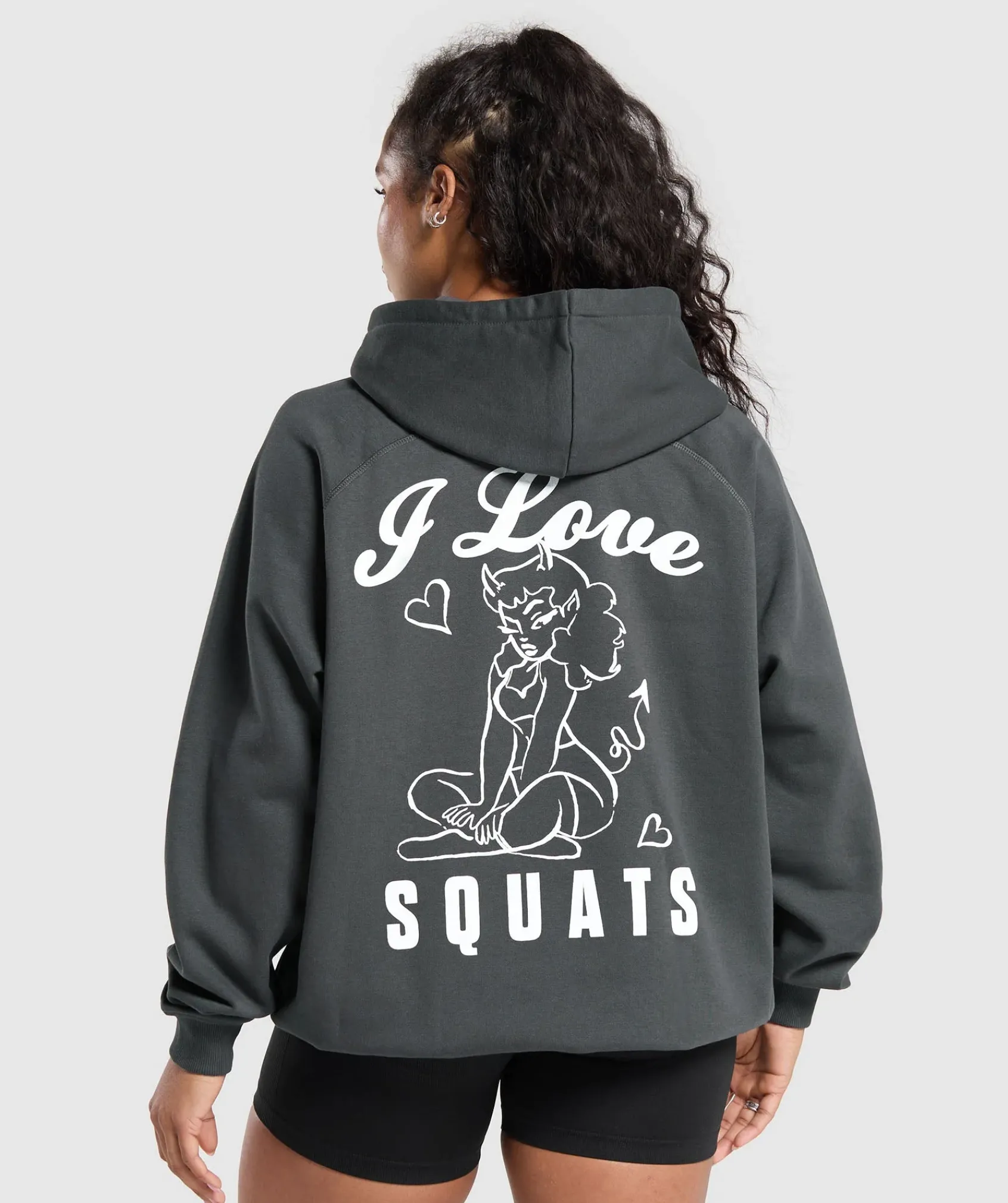 DAMES Gymshark Hoodies & Truien*I Love Squats Hoodie