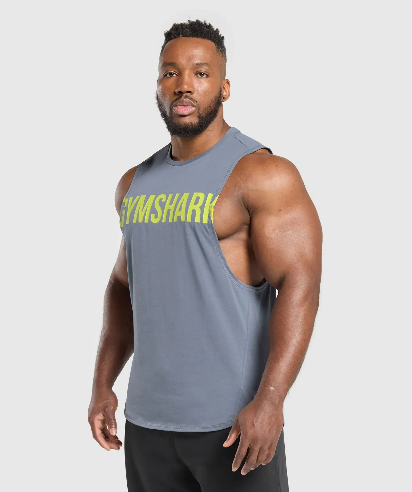 Heren Gymshark Tanktops|T-shirts*Impact Drop Arm Tank