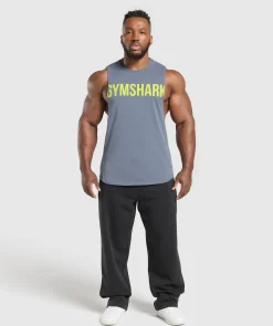 Heren Gymshark Tanktops|T-shirts*Impact Drop Arm Tank