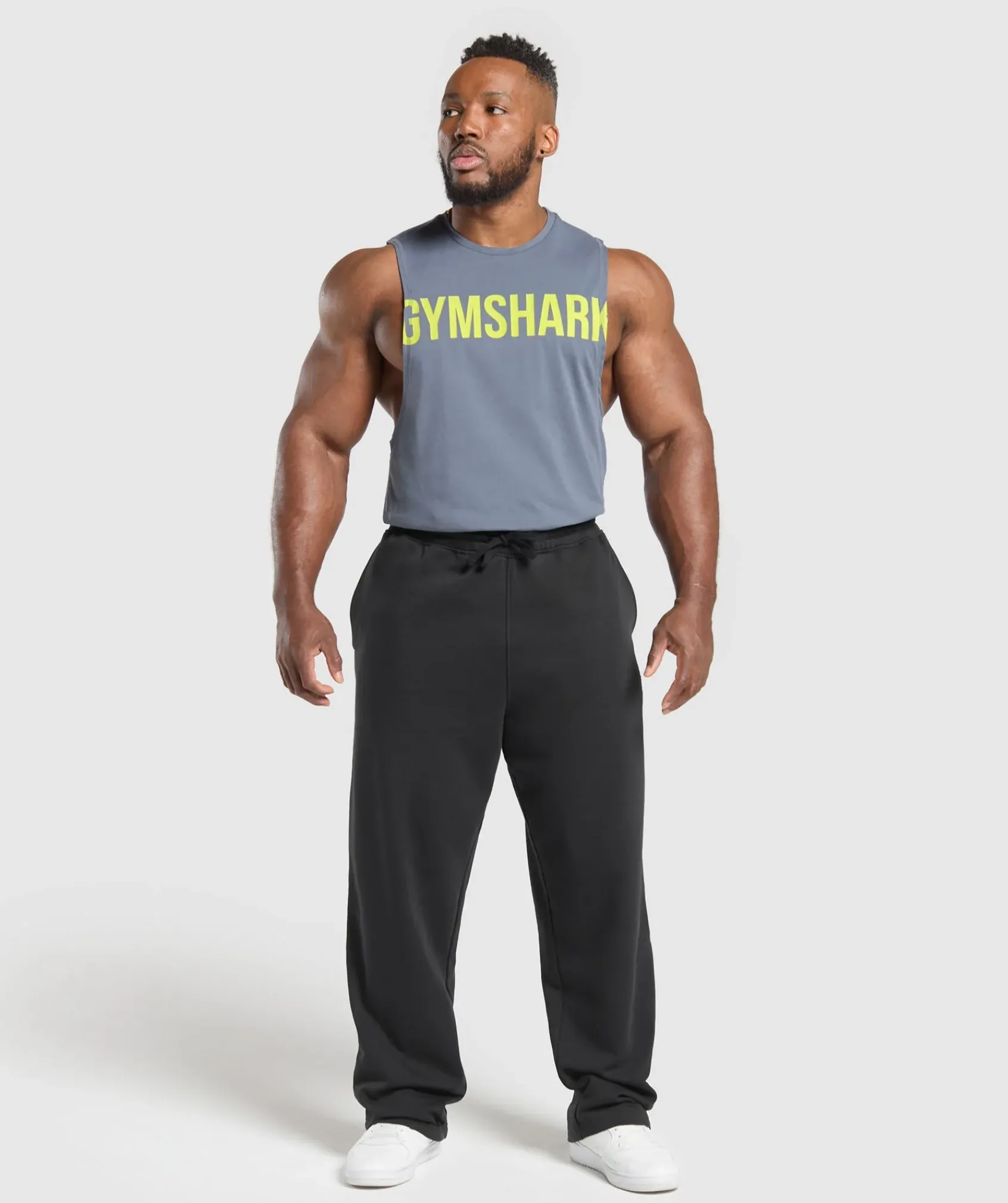 Heren Gymshark Tanktops|T-shirts*Impact Drop Arm Tank