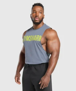 Heren Gymshark Tanktops|T-shirts*Impact Drop Arm Tank
