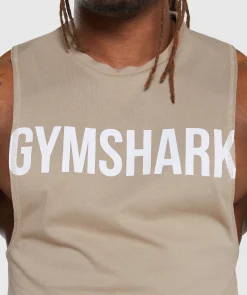 Heren Gymshark Tanktops*Impact Drop Arm Tank