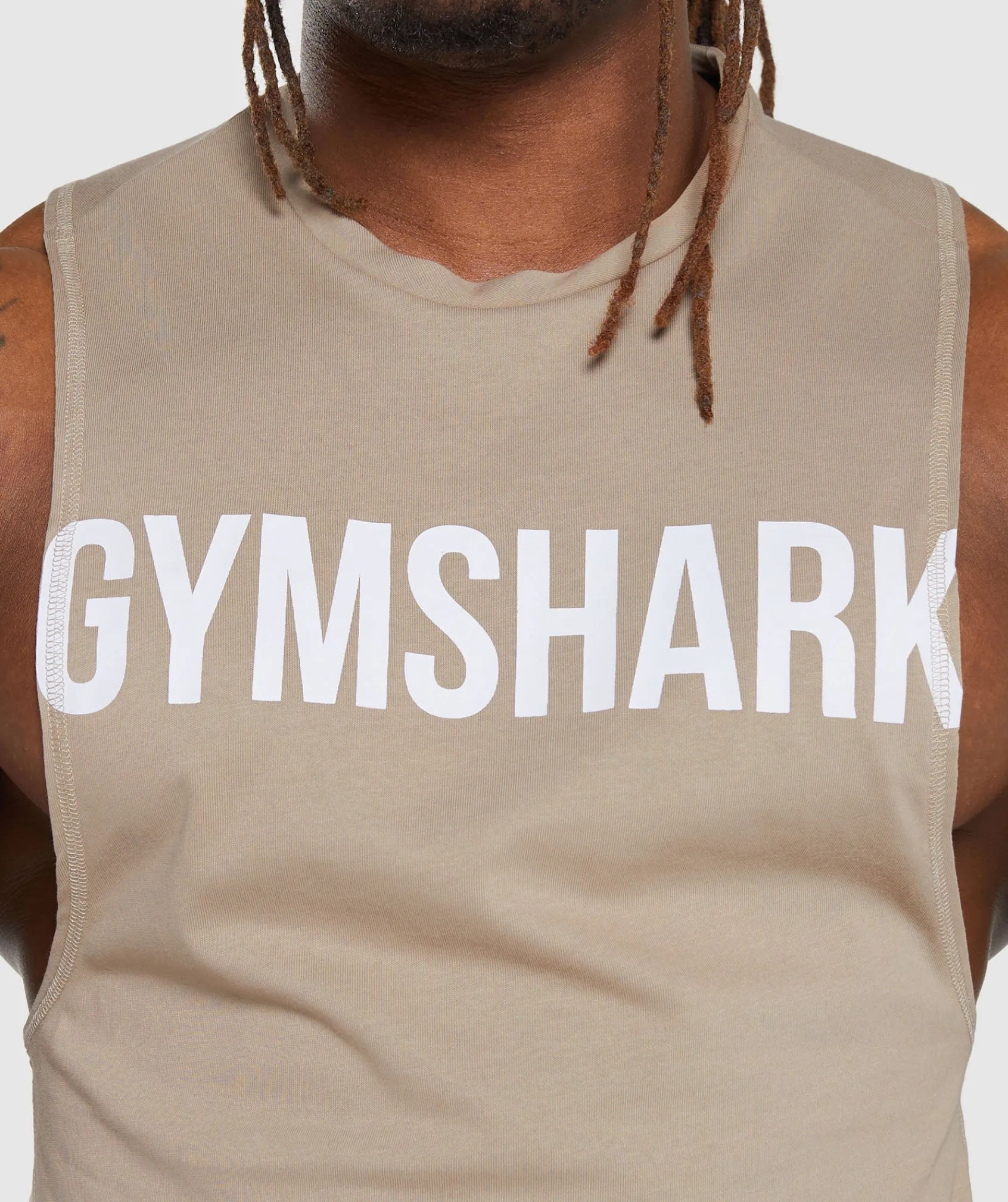 Heren Gymshark Tanktops*Impact Drop Arm Tank