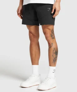 Heren Gymshark Shorts*Interlock Tech 6" Shorts