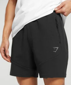 Heren Gymshark Shorts*Interlock Tech 6" Shorts