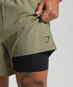 Heren Gymshark Shorts|Zwemkleding*Land to Water 6" Shorts