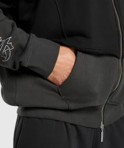 Heren Gymshark Hoodies & Truien*Layered Zip Up Hoodie