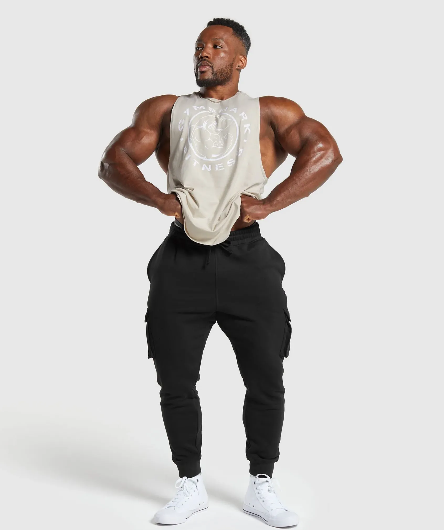 Heren Gymshark Tanktops|T-shirts*Legacy Drop Arm Tank