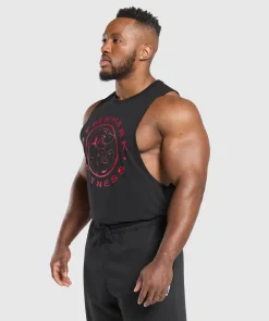 Heren Gymshark Tanktops|T-shirts*Legacy Drop Arm Tank