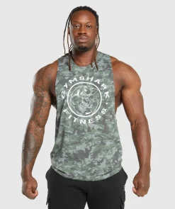 Heren Gymshark Tanktops|T-shirts*Legacy Drop Arm Tank