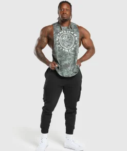 Heren Gymshark Tanktops|T-shirts*Legacy Drop Arm Tank