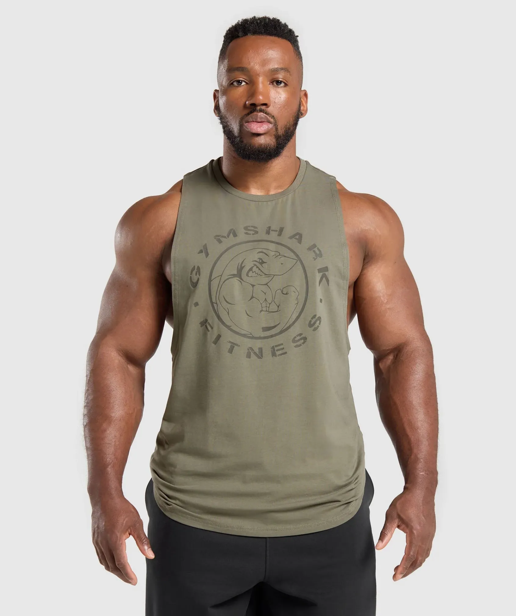 Heren Gymshark Tanktops*Legacy Drop Arm Tank