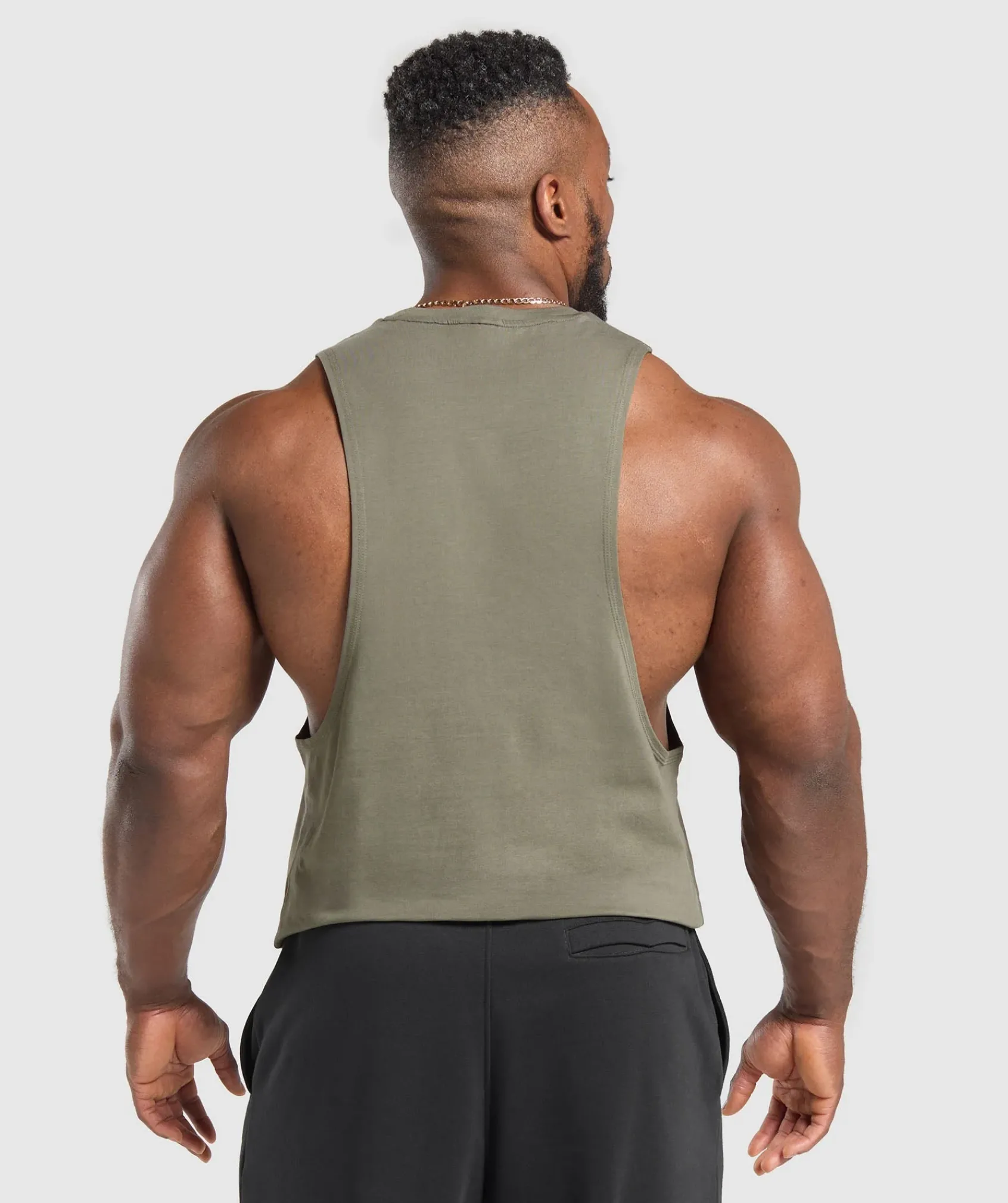 Heren Gymshark Tanktops*Legacy Drop Arm Tank
