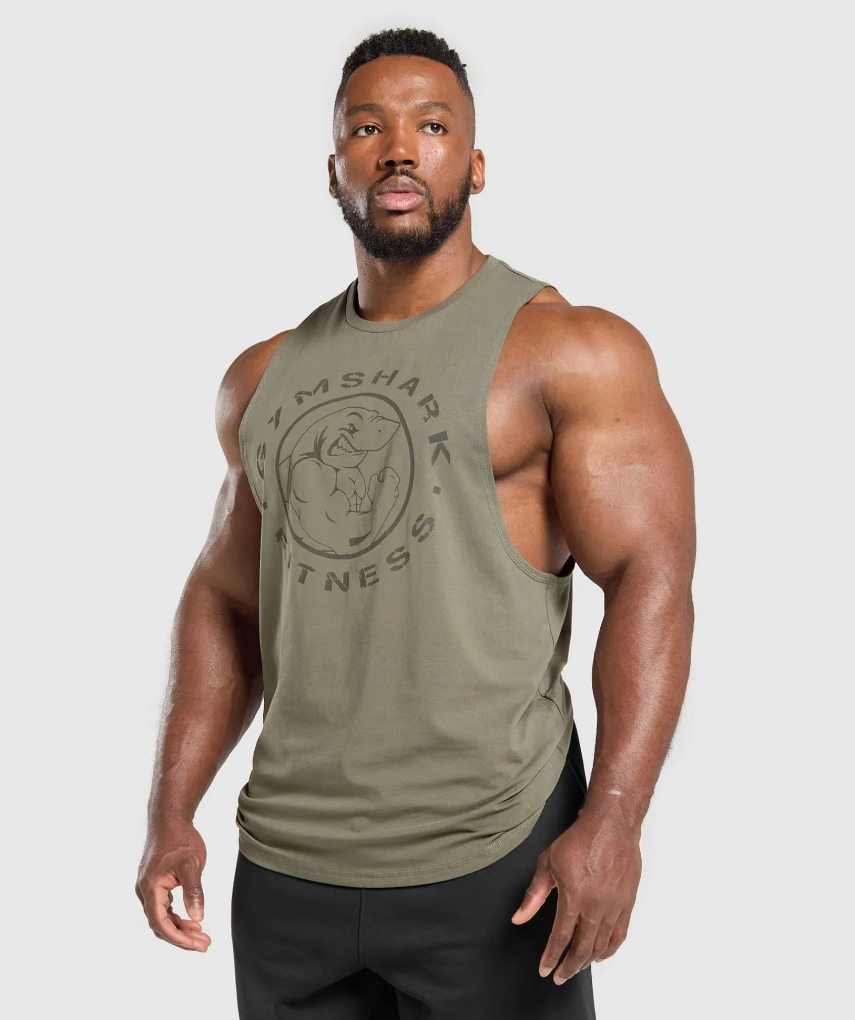 Heren Gymshark Tanktops*Legacy Drop Arm Tank