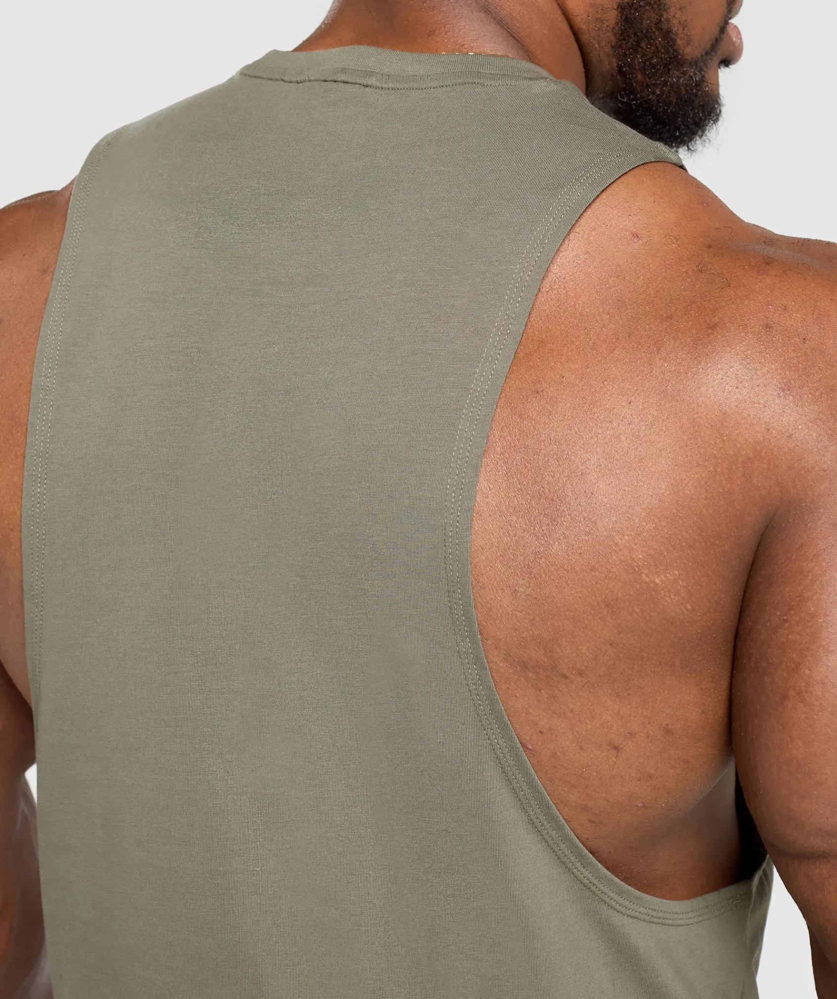 Heren Gymshark Tanktops*Legacy Drop Arm Tank