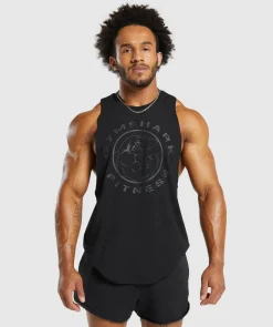 Heren Gymshark Tanktops*Legacy Drop Arm Tank