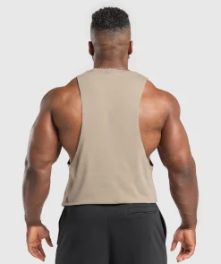 Heren Gymshark Tanktops*Legacy Drop Arm Tank