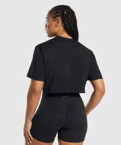 DAMES Gymshark Croptops|T-shirts*Legacy Graphic Crop Top