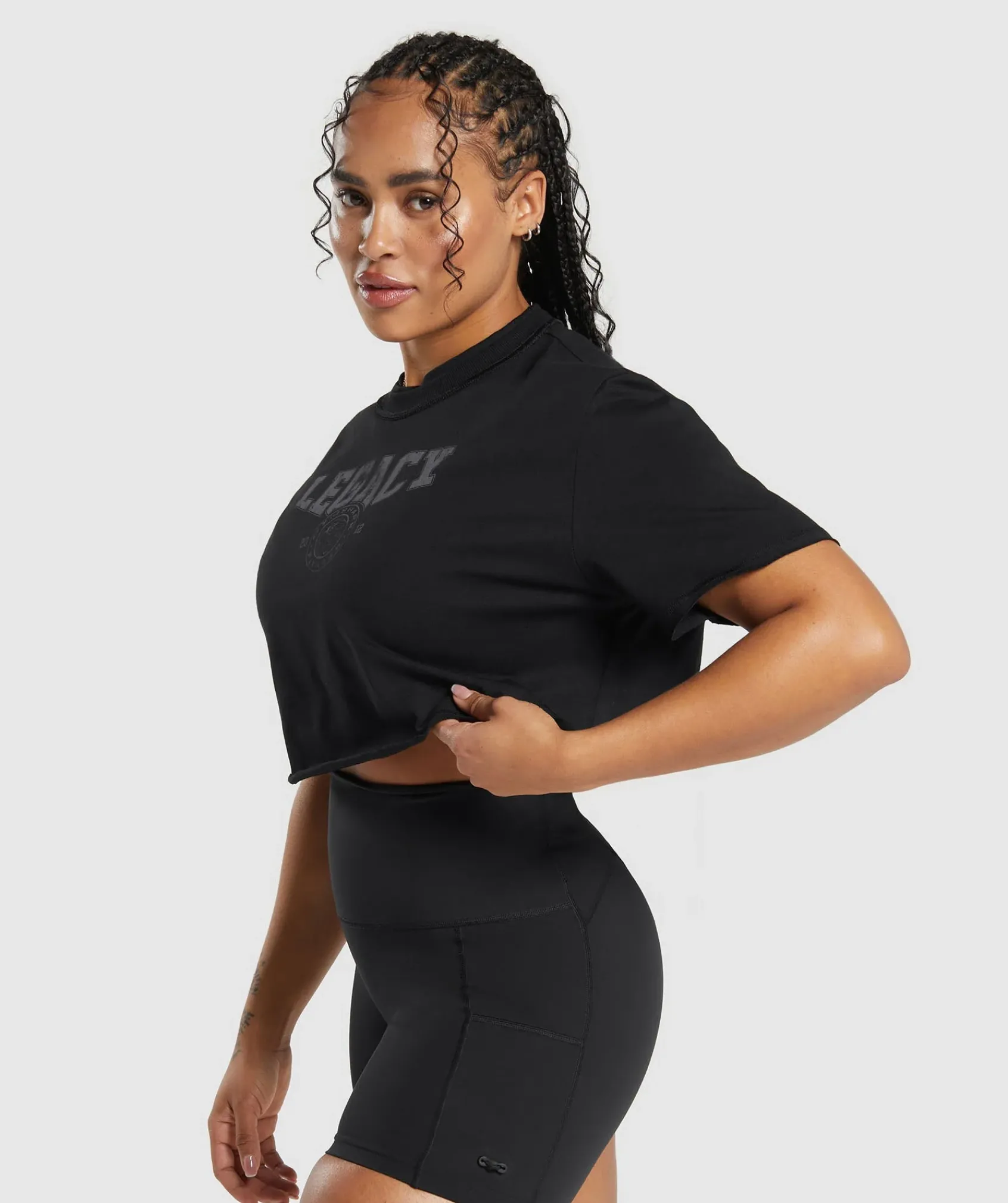 DAMES Gymshark Croptops|T-shirts*Legacy Graphic Crop Top