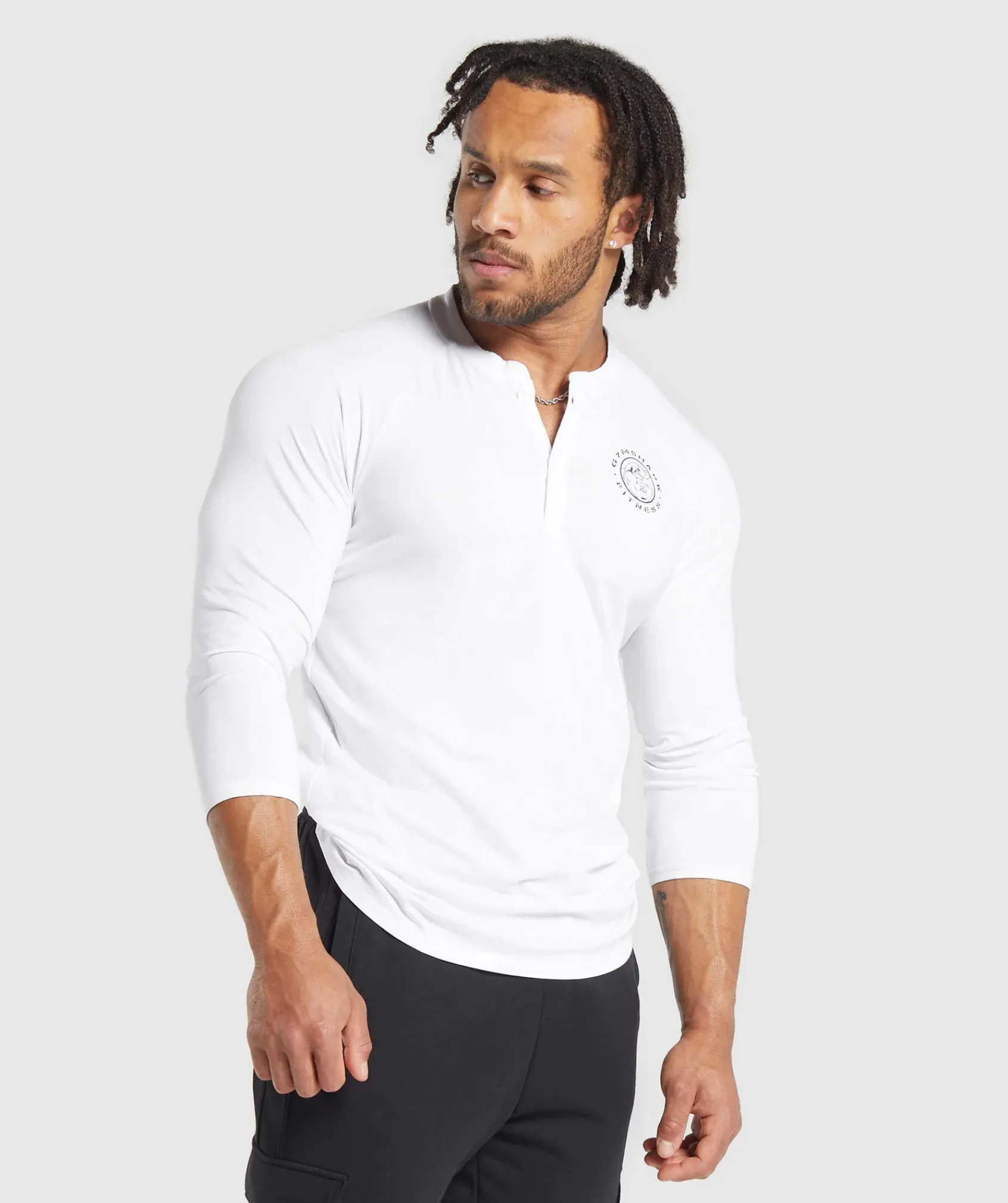 Heren Gymshark T-shirts*Legacy Henley