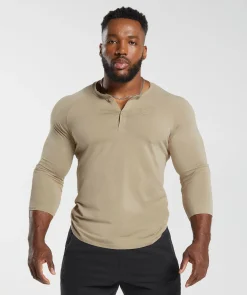 Heren Gymshark T-shirts*Legacy Henley