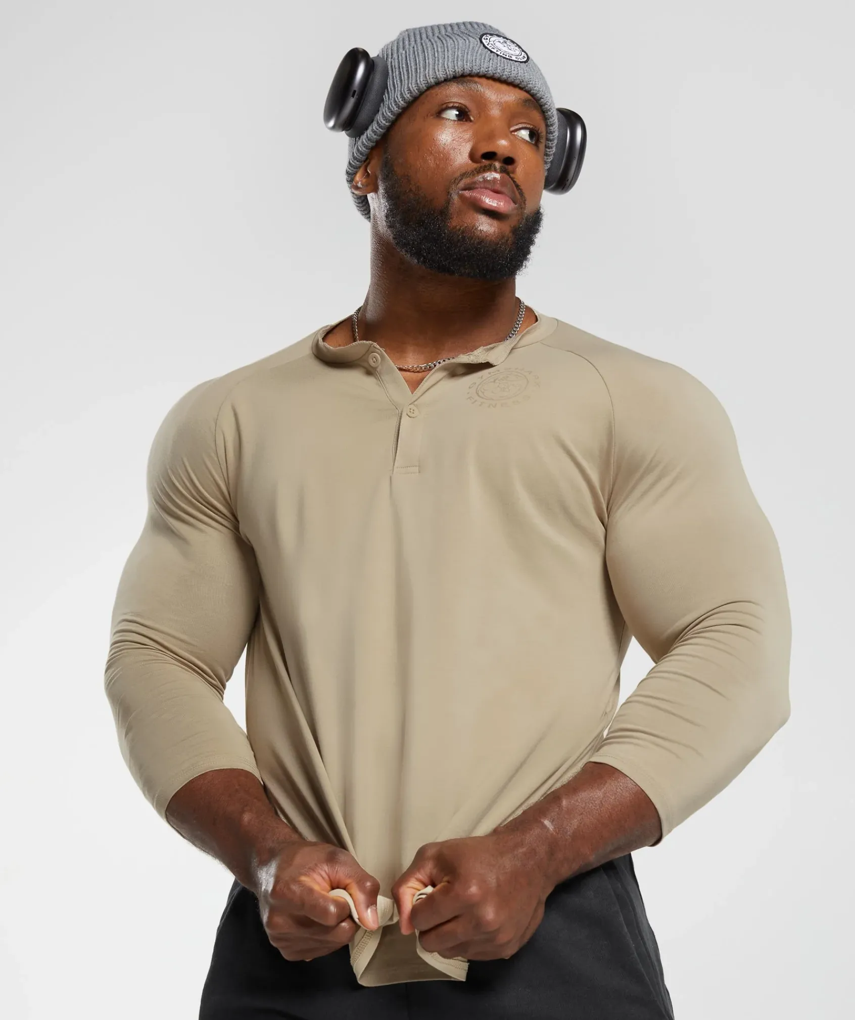 Heren Gymshark T-shirts*Legacy Henley
