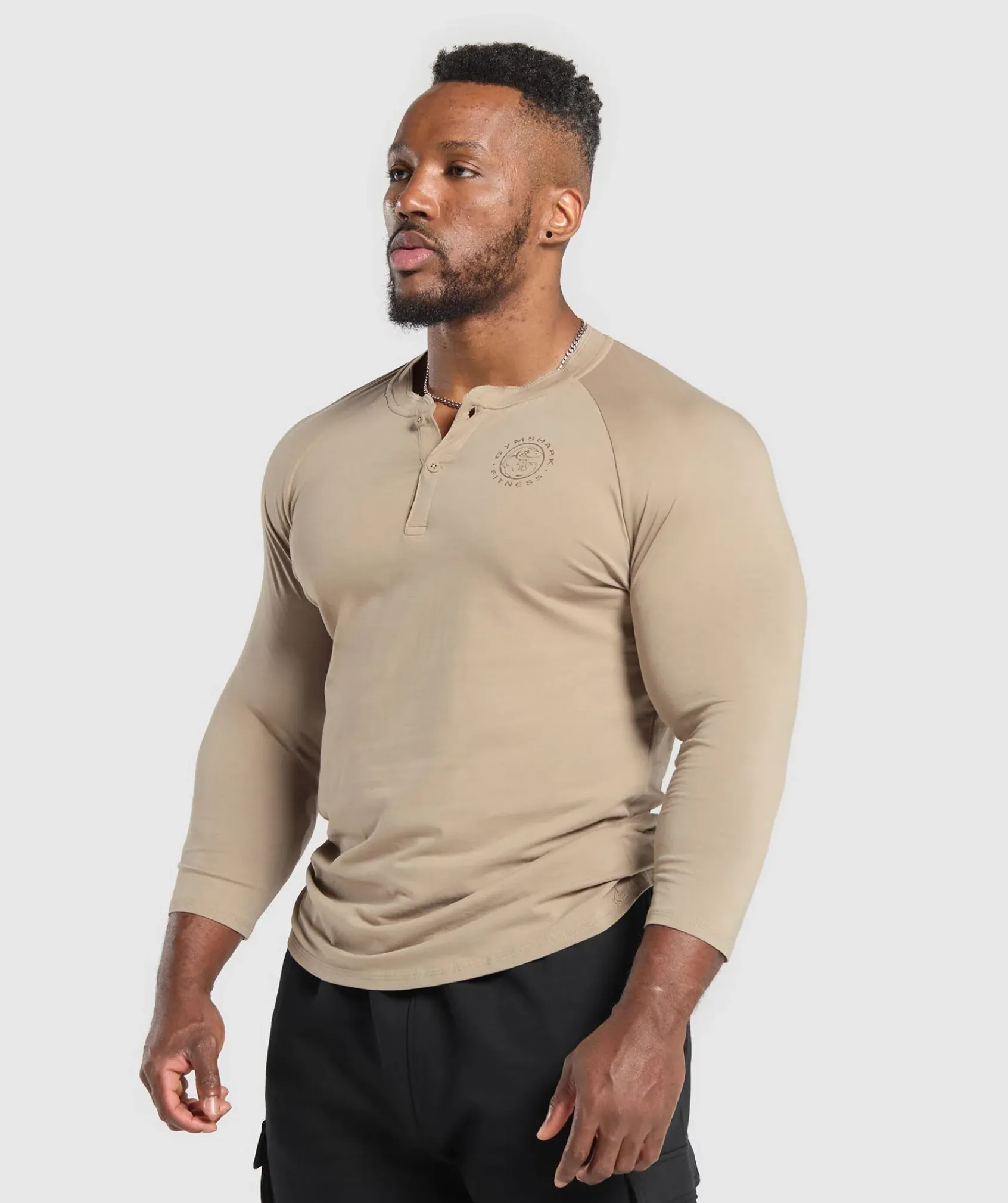Heren Gymshark T-shirts*Legacy Henley