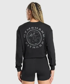 DAMES Gymshark Bedekkende Sportkleding|T-shirts*Legacy Oversized Long Sleeve Top