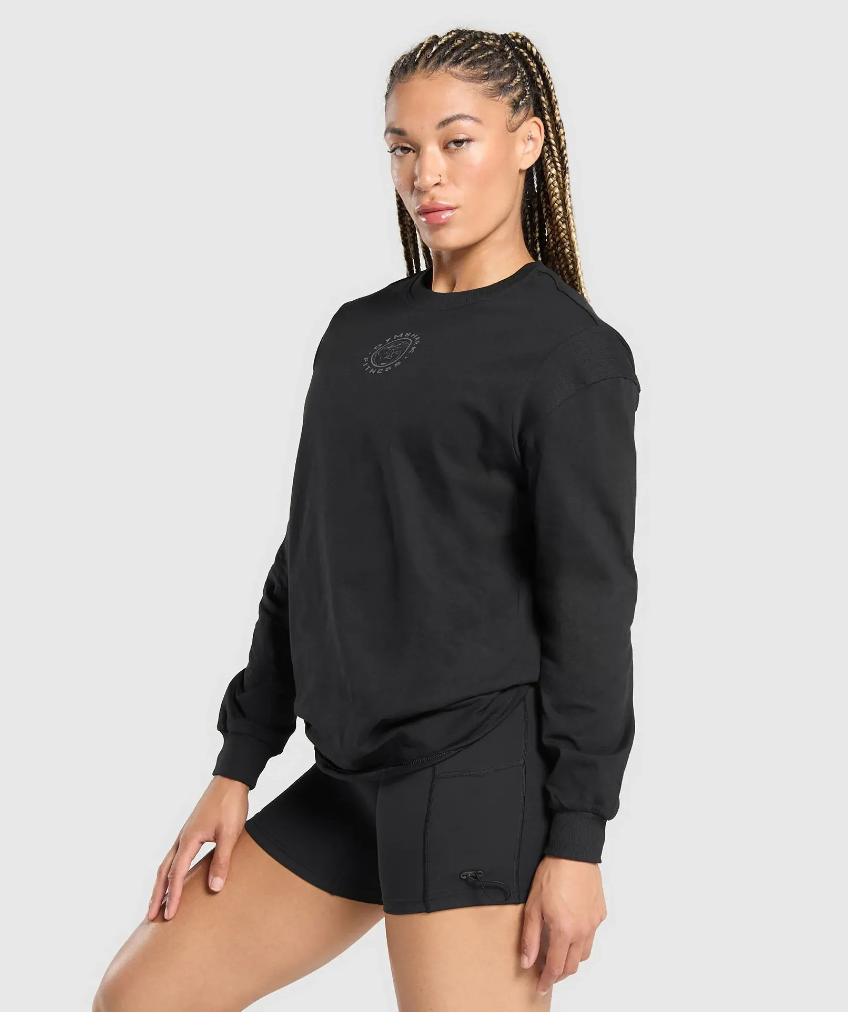 DAMES Gymshark Bedekkende Sportkleding|T-shirts*Legacy Oversized Long Sleeve Top