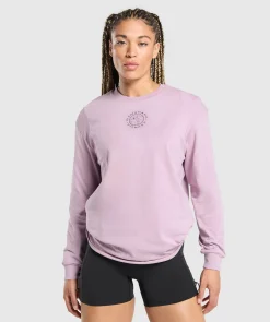 DAMES Gymshark T-shirts*Legacy Oversized Long Sleeve Top