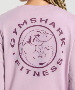 DAMES Gymshark T-shirts*Legacy Oversized Long Sleeve Top