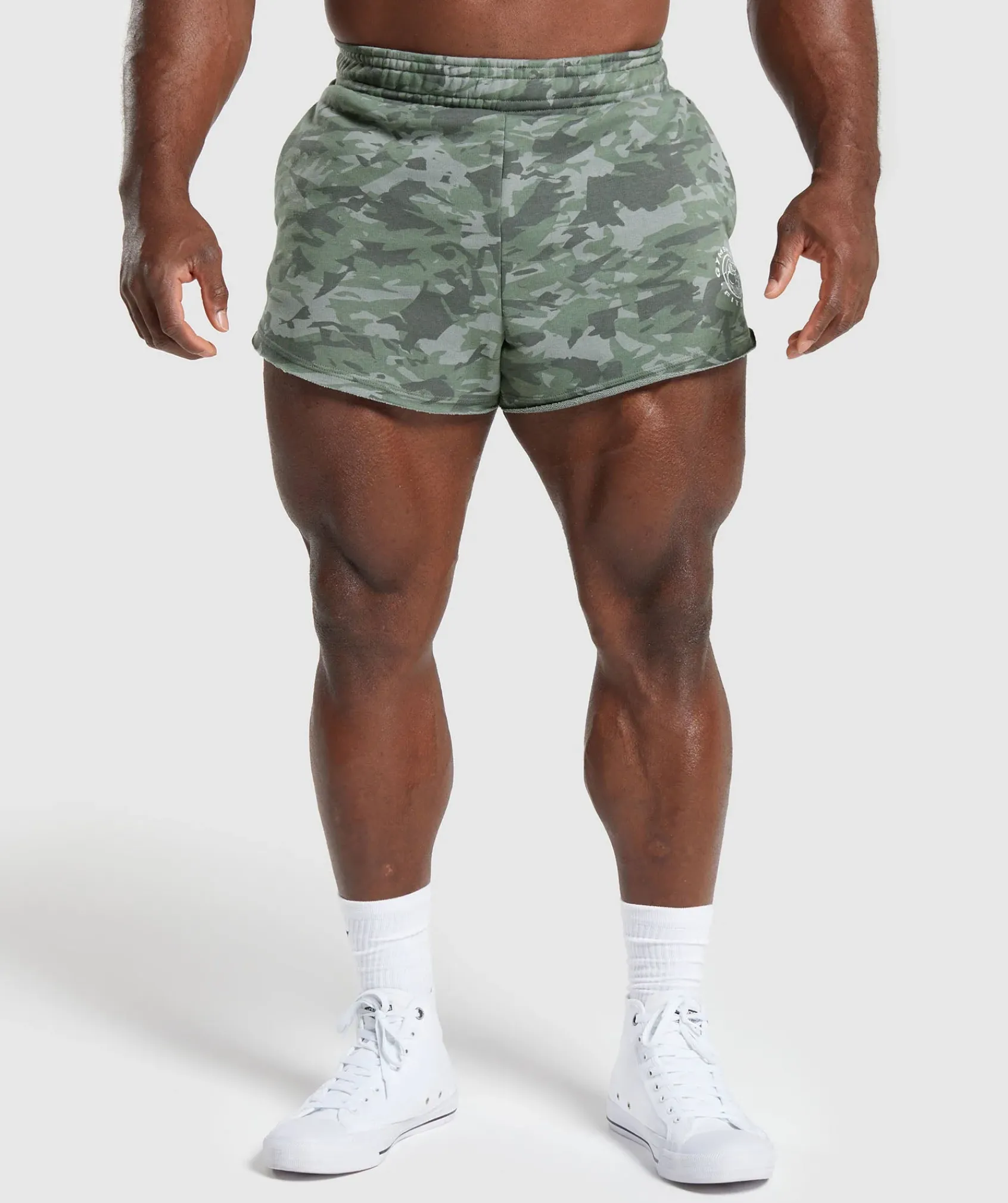 Heren Gymshark Shorts*Legacy Printed 4" Shorts