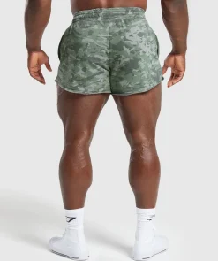Heren Gymshark Shorts*Legacy Printed 4" Shorts