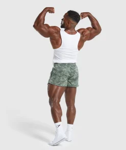 Heren Gymshark Shorts*Legacy Printed 4" Shorts