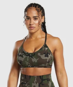 DAMES Gymshark Sport-bh's*Legacy Printed Sports Bra