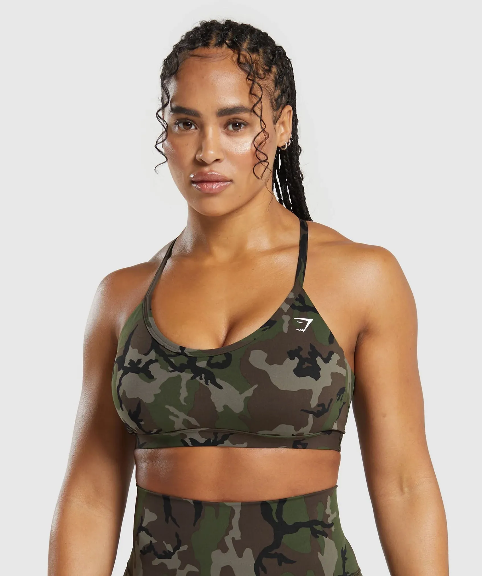 DAMES Gymshark Sport-bh's*Legacy Printed Sports Bra