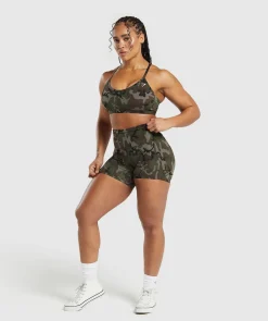 DAMES Gymshark Sport-bh's*Legacy Printed Sports Bra
