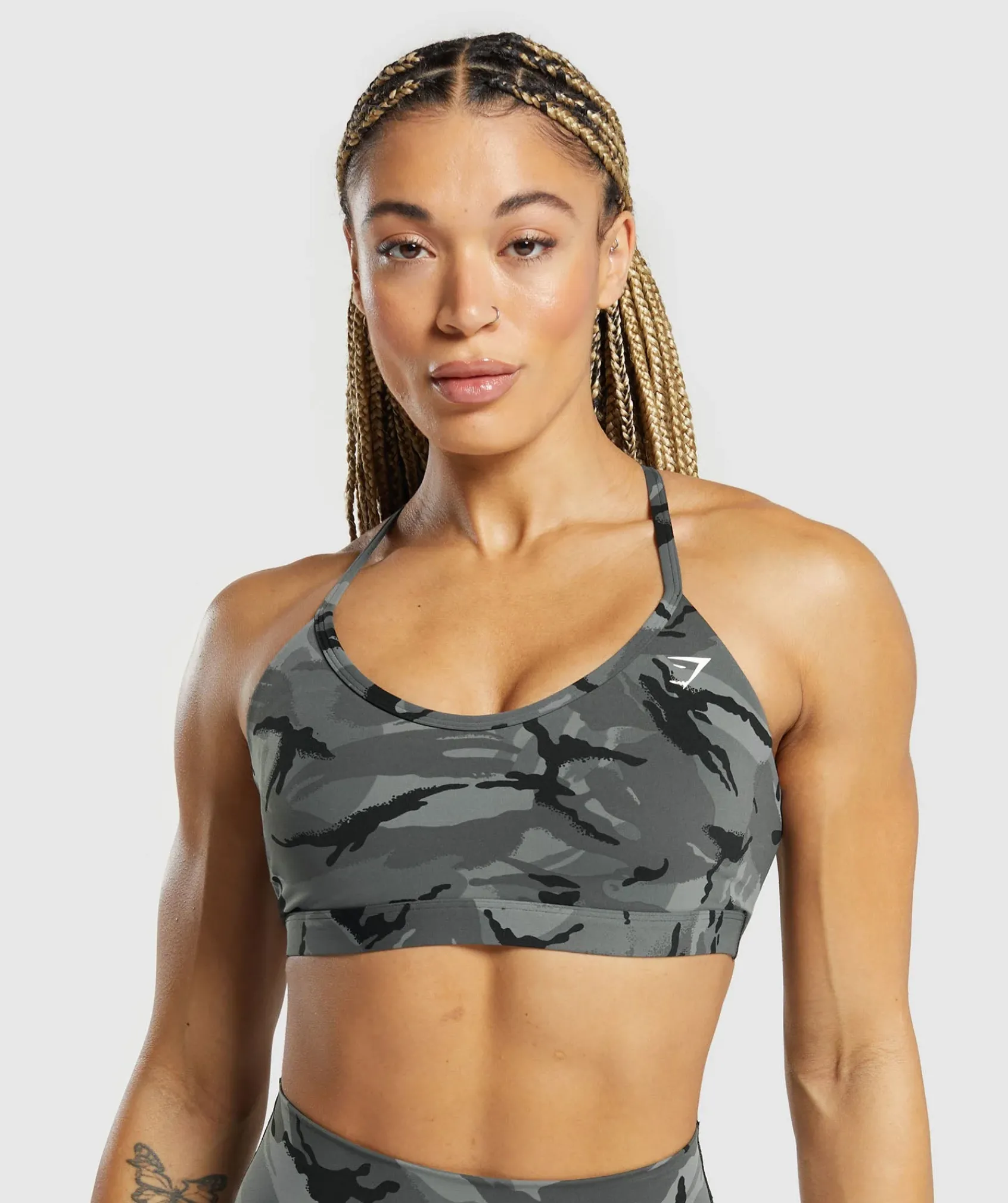 DAMES Gymshark Sport-bh's*Legacy Printed Sports Bra