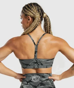 DAMES Gymshark Sport-bh's*Legacy Printed Sports Bra