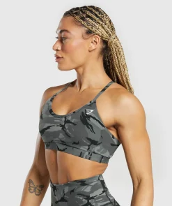 DAMES Gymshark Sport-bh's*Legacy Printed Sports Bra