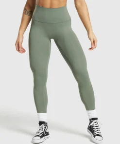 DAMES Gymshark Leggings|Scrunch Bum Leggings*Legacy Regular Leggings
