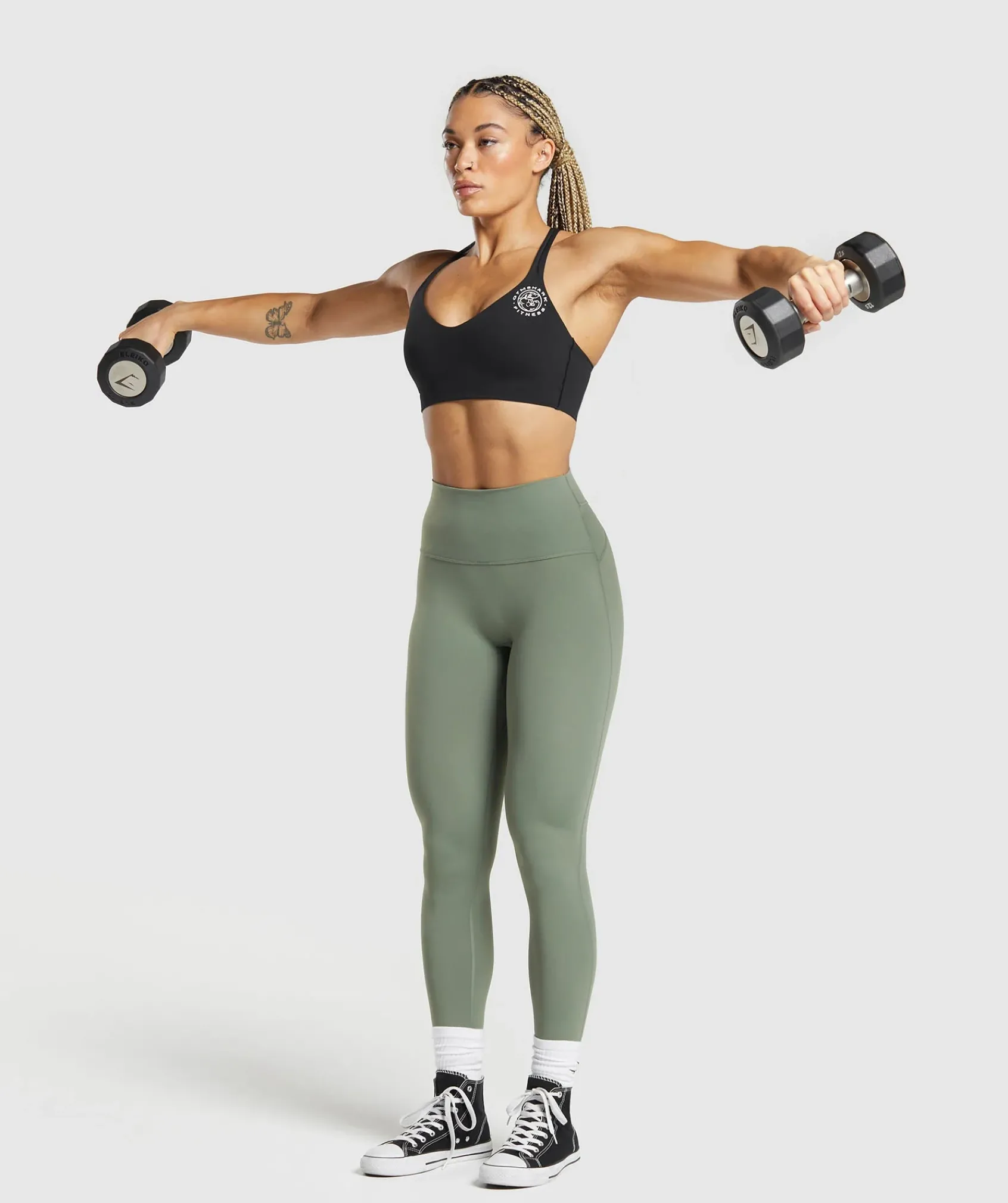 DAMES Gymshark Leggings|Scrunch Bum Leggings*Legacy Regular Leggings