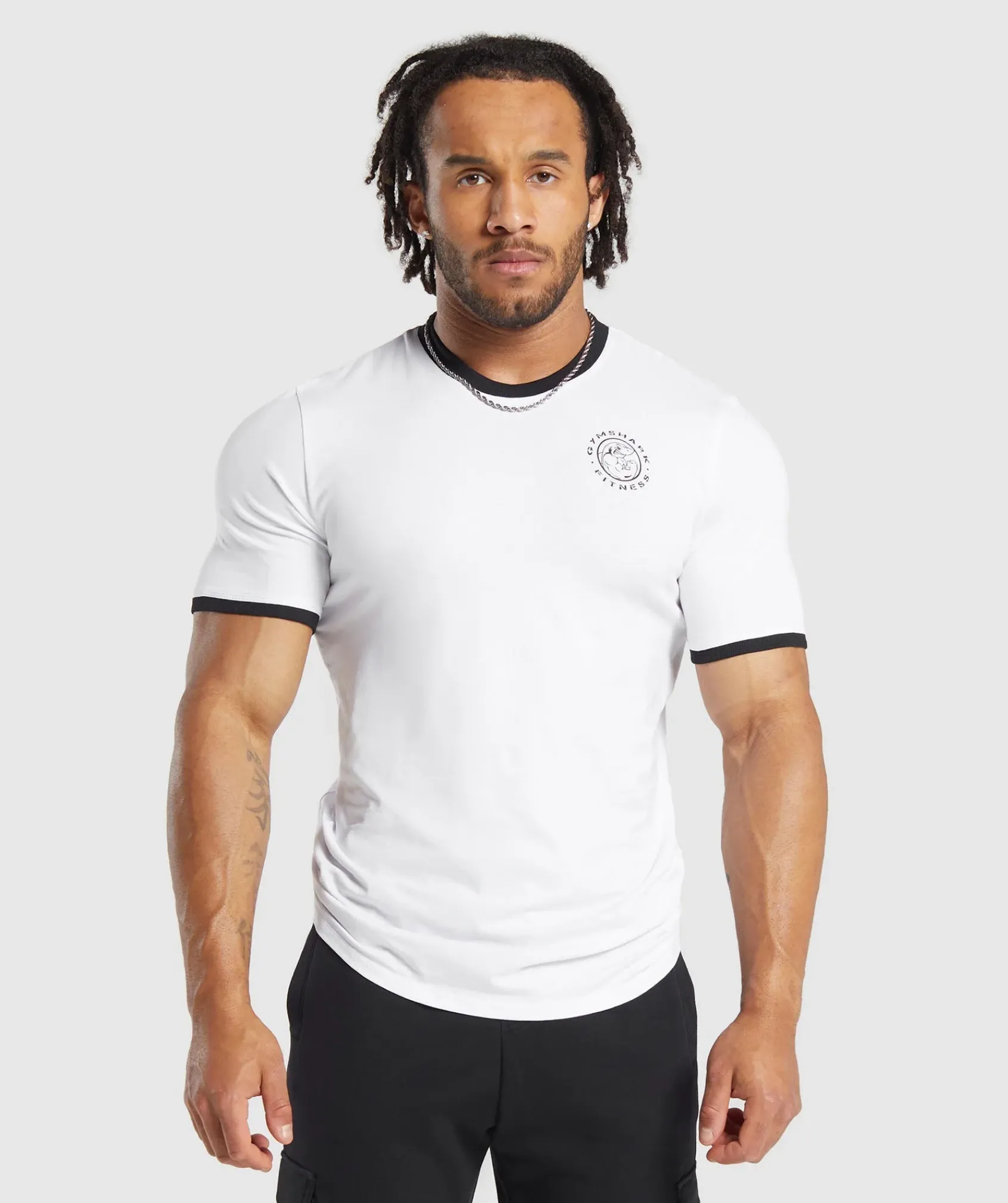 Heren Gymshark T-shirts*Legacy Ringer T-Shirt