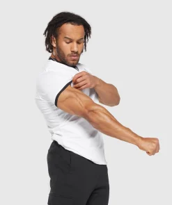 Heren Gymshark T-shirts*Legacy Ringer T-Shirt