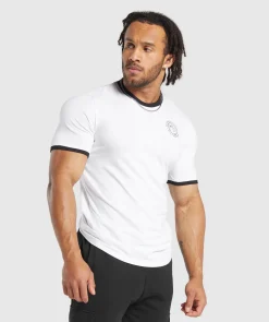 Heren Gymshark T-shirts*Legacy Ringer T-Shirt