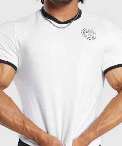 Heren Gymshark T-shirts*Legacy Ringer T-Shirt